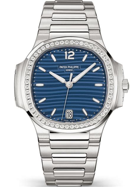 patek philippe nautilus ladies|patek philippe nautilus with diamonds.